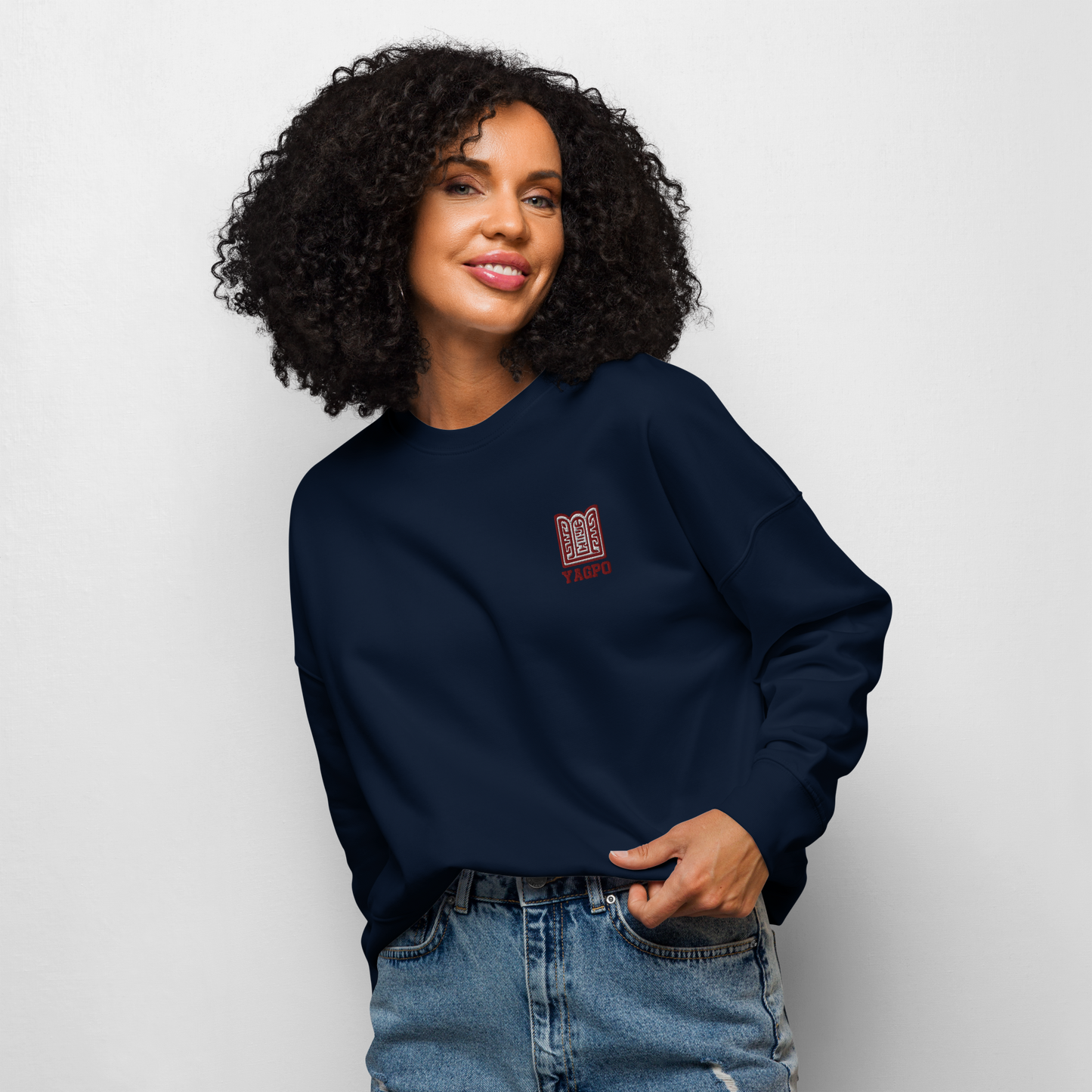 Women’s organic crew neck sweatshirt