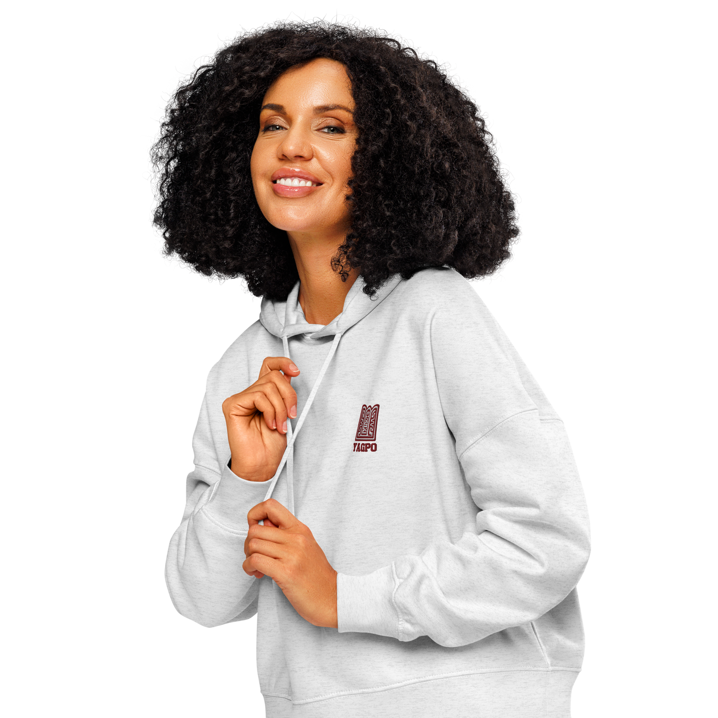 Women’s organic mid-weight hoodie