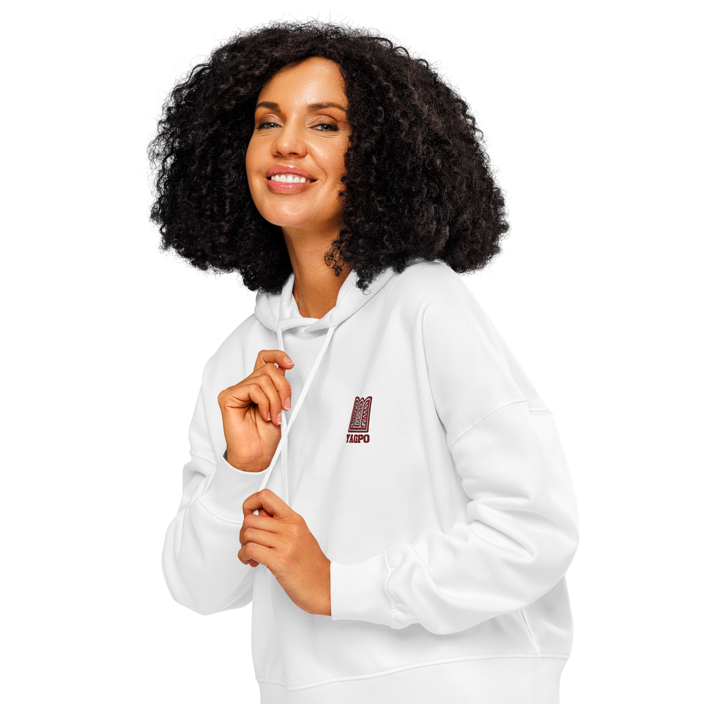 Women’s organic mid-weight hoodie